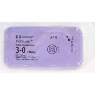 Covidien | L-2 | POLYSORB 3-0 Pre-Cut Sutures