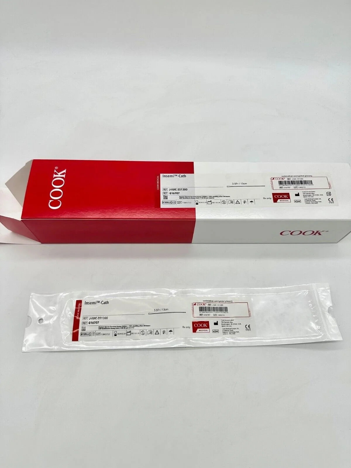 Cook Medical | G16707 | Insemi-Cath Insemination Catheters 3.5Fr x 13cm